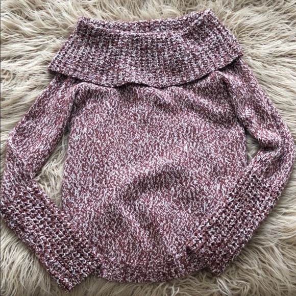 Abercrombie & Fitch Sweaters - Off the Shoulder Sweater